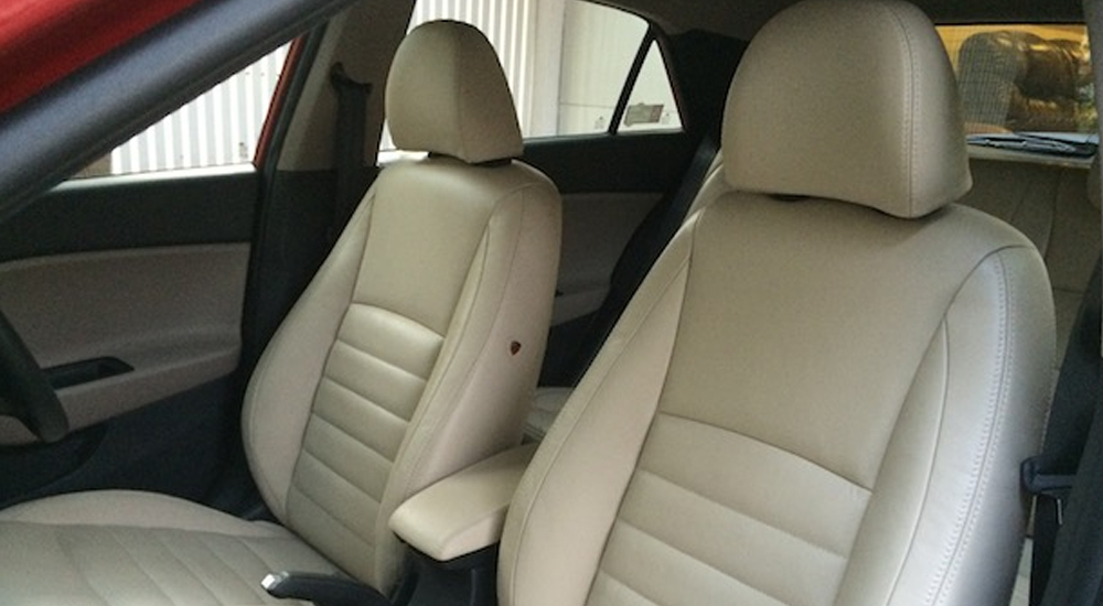 Hyundai Elite I20 Luxure Nappa Karlsson Leather - Nappa Leather Seat Covers For I20 Elite
